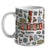 Custom Portugal Mug With Map, Flag