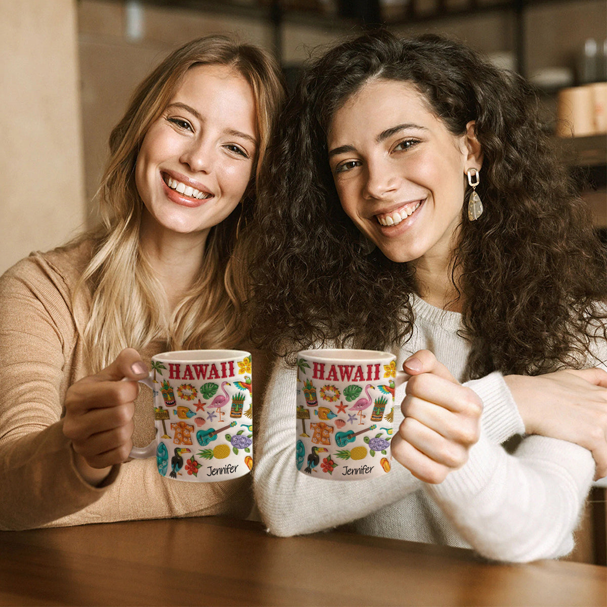 Custom Hawaii Coffee Mug Cup With Your Name