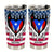 Custom Puerto Rico Tumbler With Puerto Rico Heart