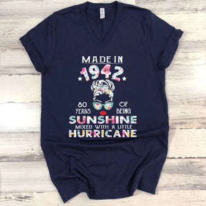 Made In 1942 80th Birthday T-shirt For Her