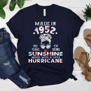 Products Made In 1952 70th Birthday T-shirt For Her