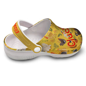 Chicken Cluck Personalized Clogs Shoes For Chicken Lovers