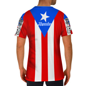 Puerto Rico Flag Puerto Rican Unisex 3D Personalized T-shirt
