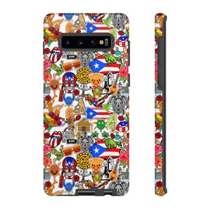 Puerto Rico Flag Symbols Phone Case - Phone Case Teezalo