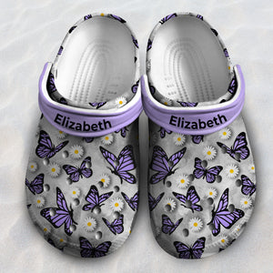 Beautiful Butterfly Breeds Personalized Clogs Shoes TH0315