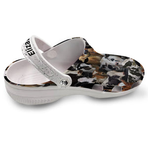 Beautiful Cows Personalized Clogs Shoes With Your Name