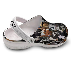 Beautiful Cows Personalized Clogs Shoes With Your Name