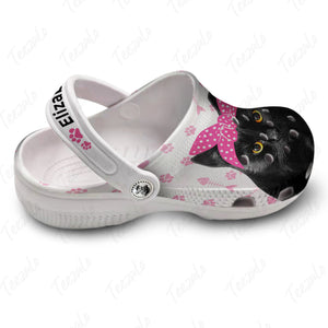 Cute Cat Meow Personalized Clogs Shoes
