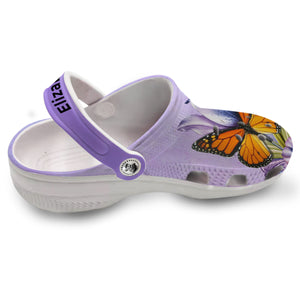 Butterfly Breeds Personalized Clogs Shoes For Butterfly Lovers TH0321
