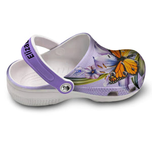 Butterfly Breeds Personalized Clogs Shoes For Butterfly Lovers TH0321