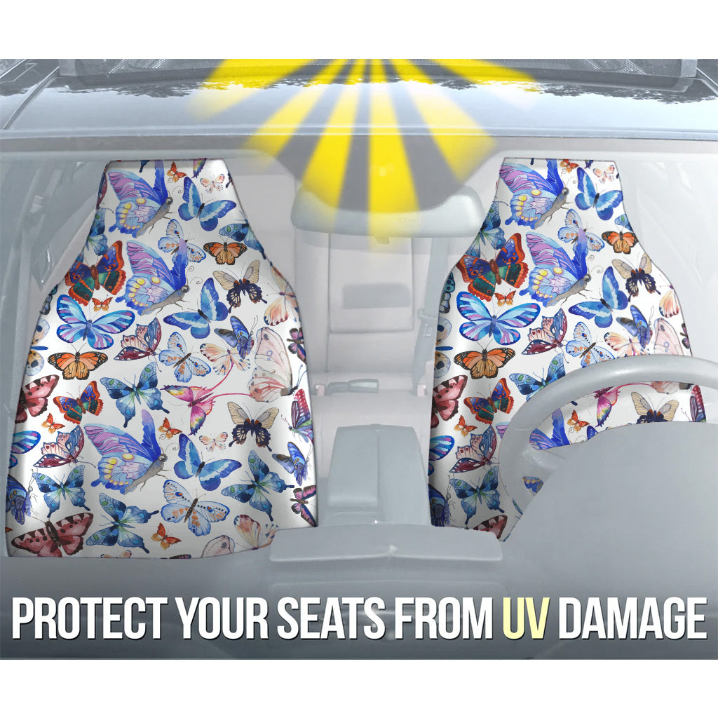 Love Butterfly Car Seat Covers
