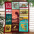California Fleece Blanket With Flag And Sayings - Fleece Blanket Born Teezalo