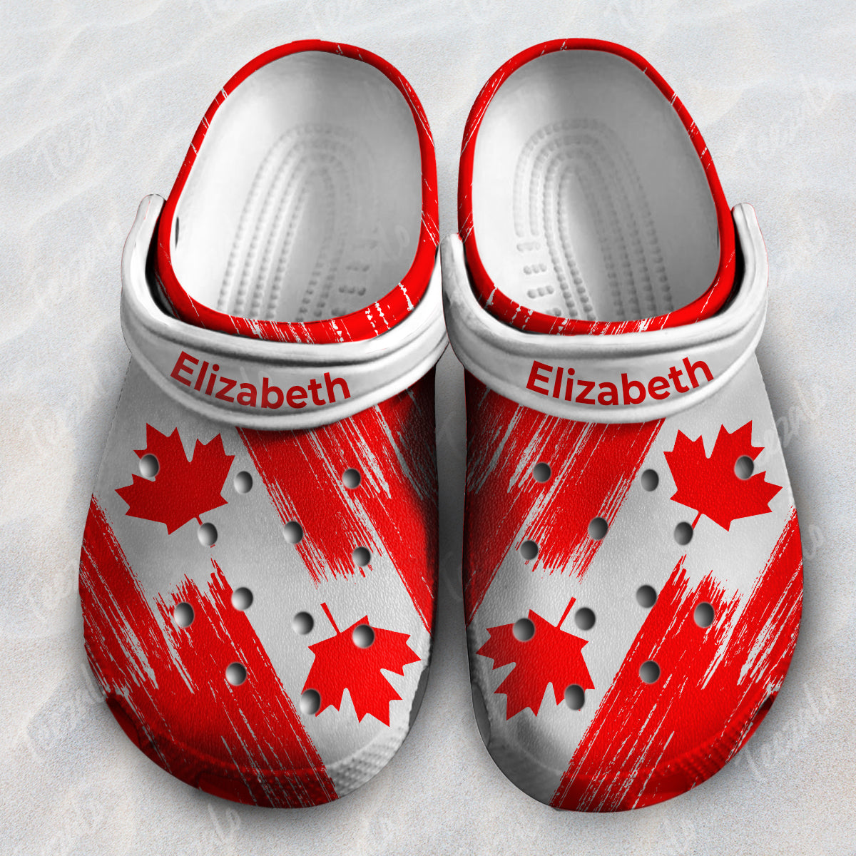 Canada Flag Personalized Clogs Shoes With Pride