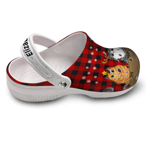 Cat Lovers Personalized Clogs Shoes With Name 3