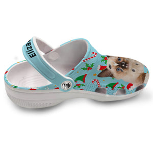 Cat Meow Personalized Clogs Shoes With Picture