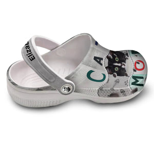 Cat Mom Personalized Clogs Shoes For Cat Mom
