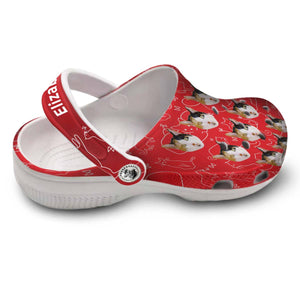 Products Cat Personalized Clogs Shoes For Cat Lovers With Cat Face HH1202