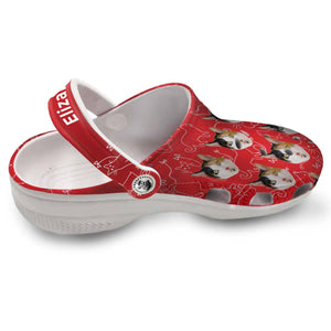 Products Cat Personalized Clogs Shoes For Cat Lovers With Cat Face HH1202