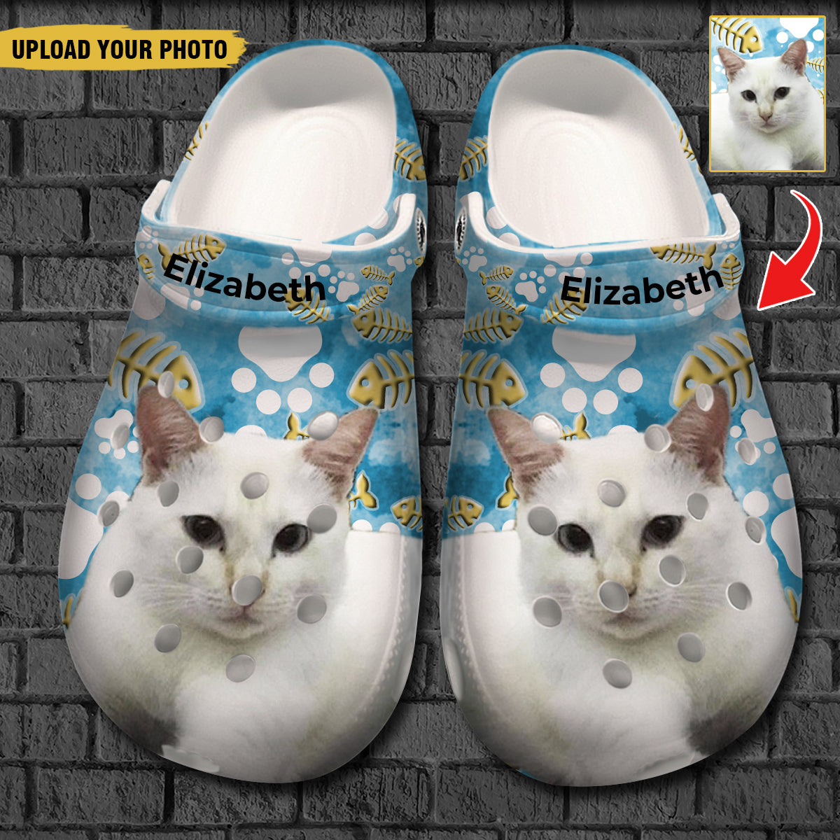 Personalized Cat Crocs Shoes Comfortable For Women Men Cattitude