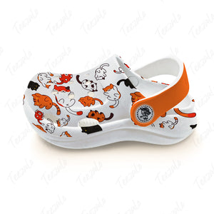 Cat Cartoon Kids Personalized Clogs Shoes