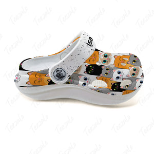 Cat Kids Personalized Clogs Shoes With Cute