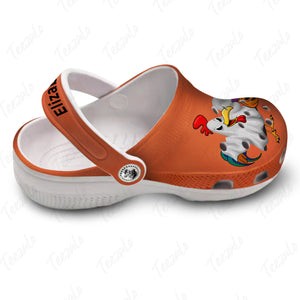 Chicken Ghost Halloween Clogs Shoes Personalized Clogs Shoes