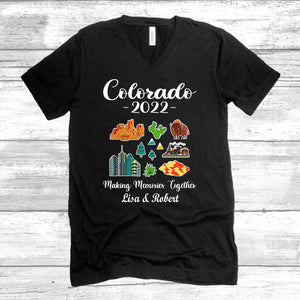 Making Memories Together Family Vacation Personalized T-shirt - T-shirt Vacation Teezalo