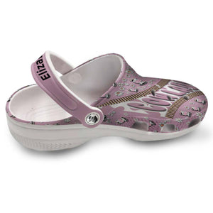 Cow Lady Pattern Personalized Clogs Shoes