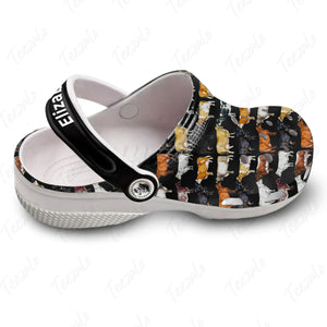 Cow Personalized Clogs Shoes With Cow Breeds