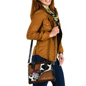 Cow Lady Shoulder Handbag