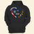 Cuban Girl Heart With Symbols Personalized T-shirt