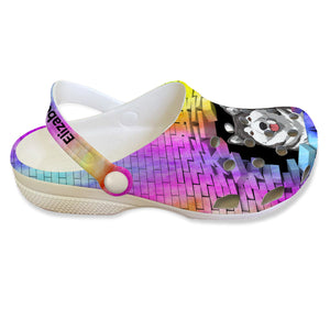 Custom Dog Lovers Clogs Shoes With 3D Pattern