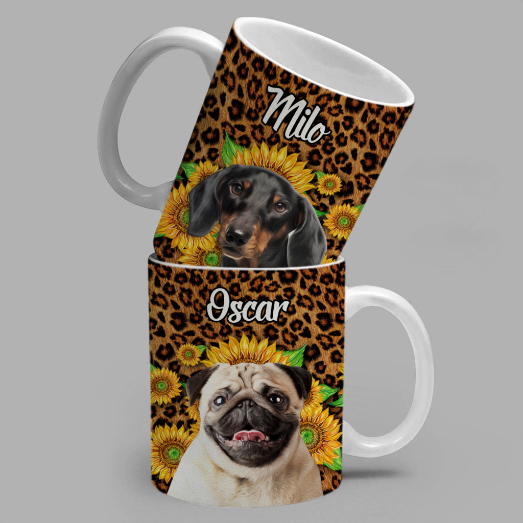 Custom Dog Pet Personalized Mug Gift For Dog Lovers HH1003