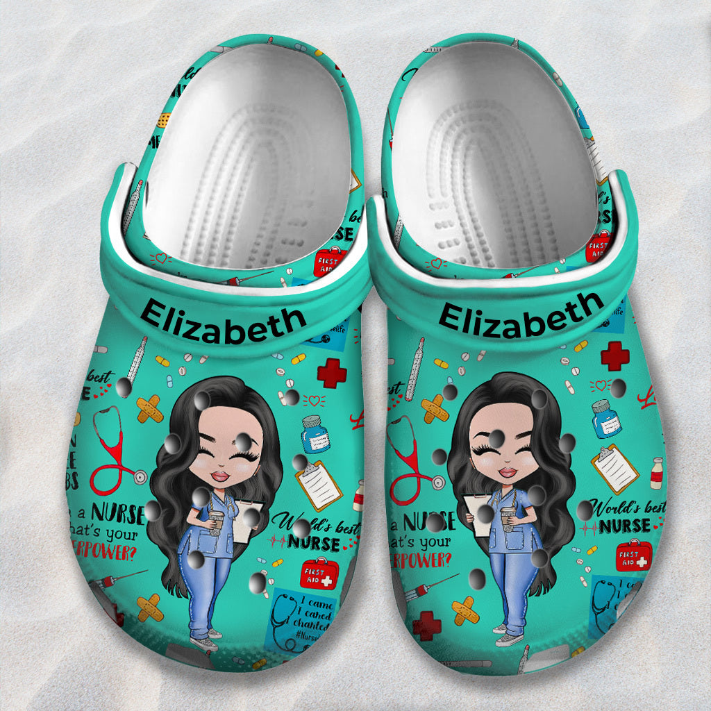 Custom Nurse Clogs Shoes Gift Idea For Nurse HH1208