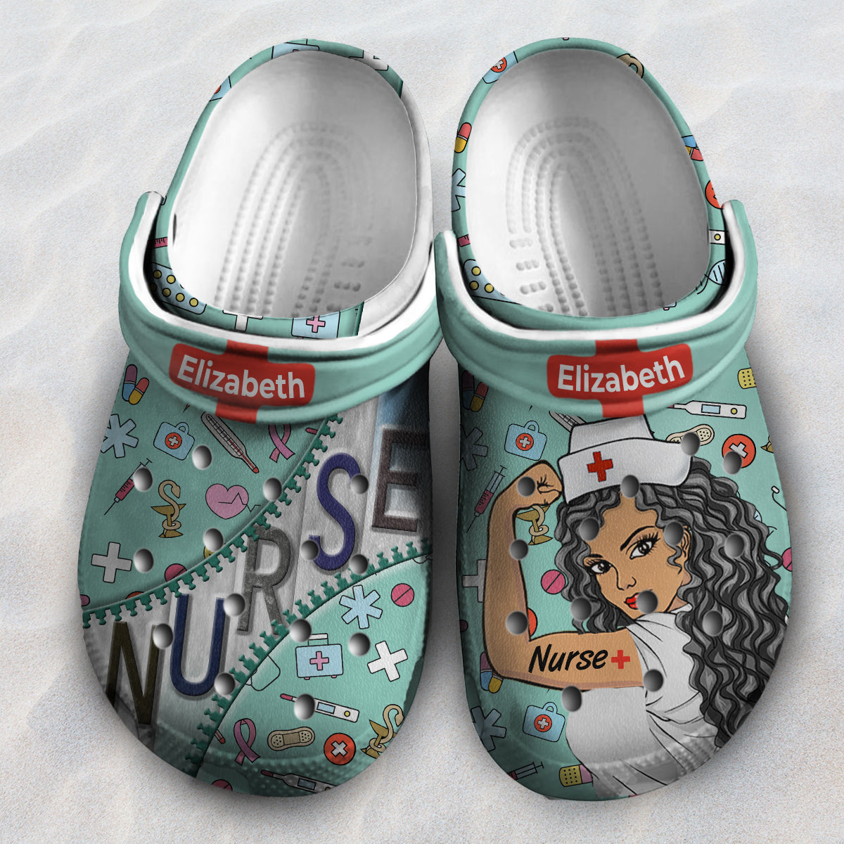 Custom Nurse Clogs Shoes For Nurse - Teezalo