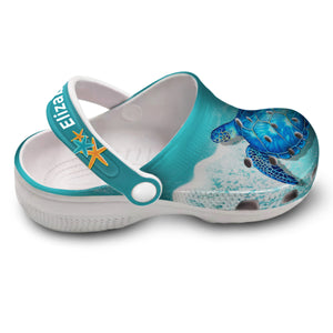 Custom Turtle Breeds Clogs Shoes For Turtle Lovers
