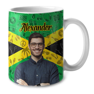 Custom Jamaica Coffee Mug With Your Photo