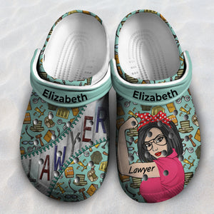 Custom Lawyer Clogs Shoes Gift For Lawyer