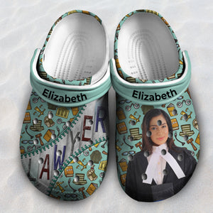 Custom Lawyer Clogs Shoes Gift For Lawyer