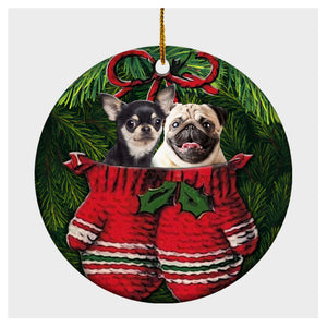 Dog Christmas Personalized Ornaments - Dog Christmas Gifts 1