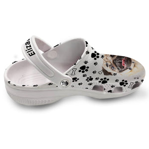 Dog Woof Personalized Clogs Shoes With Picture