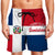 Proud To Be Dominican Flag Men Beach Shorts