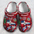 Vintage Dominica Dominican Flag Pride Personalized Clogs Shoes