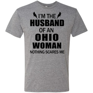 I'm The Husband Of An Ohio Woman T-Shirt - T-shirt Teezalo