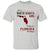 Just A North Dakota Girl Living In A Florida World T-shirt - T-shirt Born Live Plaid Red Teezalo