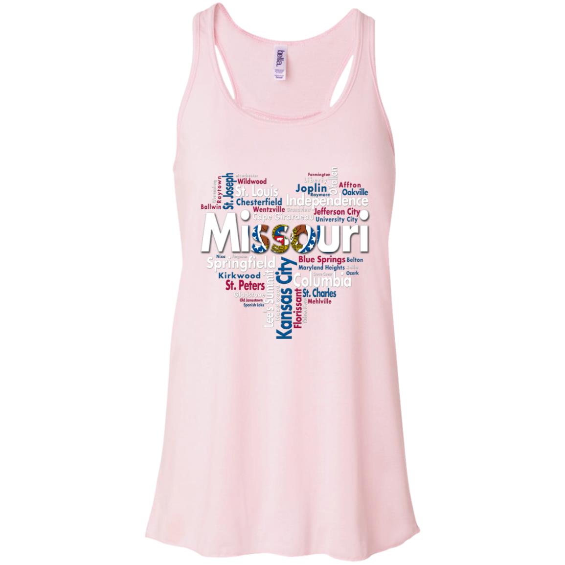 Missouri City Heart Tank - T-shirt Teezalo