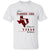 Just A Florida Girl Living In A Texas World T-shirt - T-shirt Born Live Plaid Red Teezalo