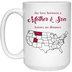 Montana Utah The Love Between Mother And Son Mug - Mug Teezalo