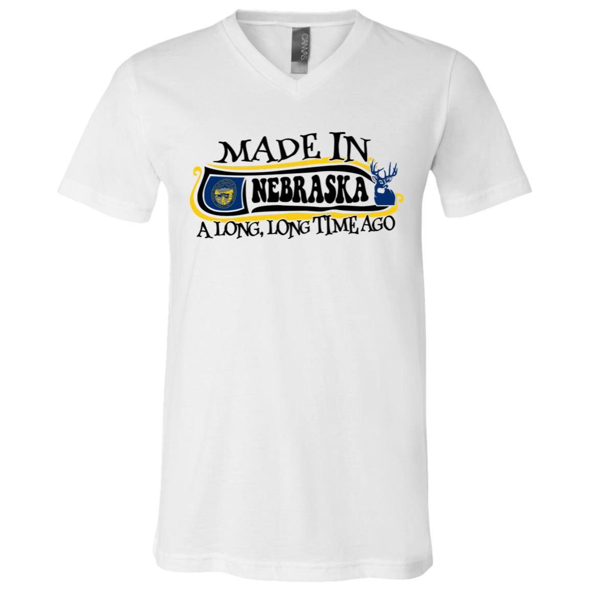 Made In Nebraska A Long Time Ago T-Shirt - T-shirt Teezalo