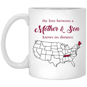 Tennessee Maine The Love Between Mother And Son Mug - Mug Teezalo